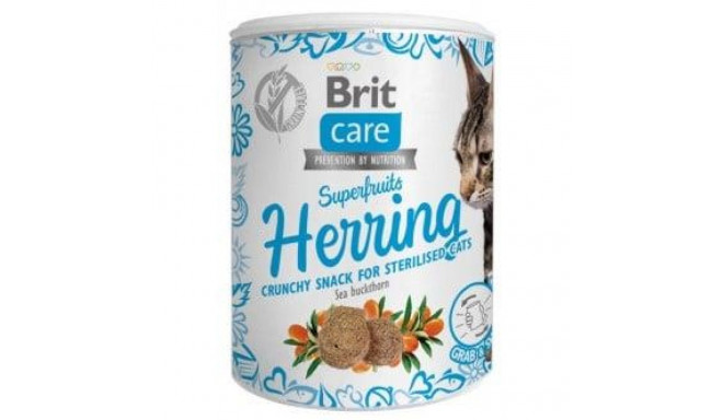 BRIT CARE CAT SUPERFRUITS HERRING 100G