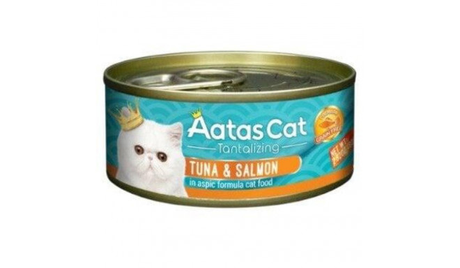 AATAS CAT TANTALIZING TUNA&SALMON 80G