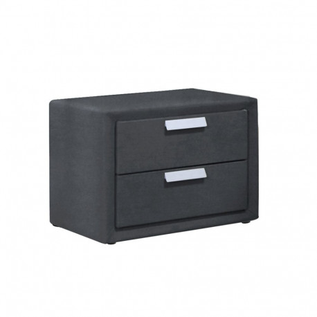 Nightstand GRACE dark grey