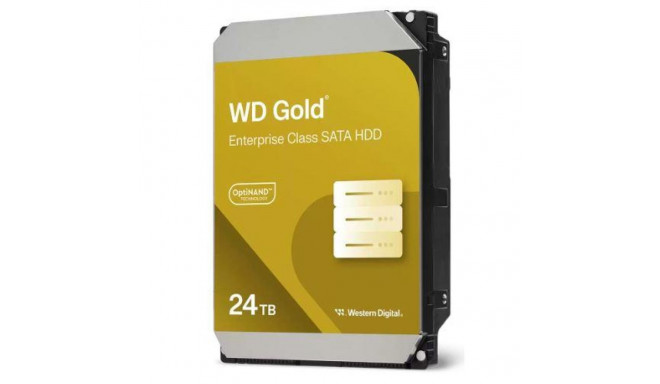 HDD|WESTERN DIGITAL|Gold|24TB|SATA|512 MB|7200 rpm|3,5"|WD241KRYZ