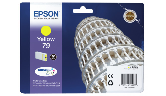 Originaalne Tindikassett Epson C13T79144010 Kollane (1 Ühikut)