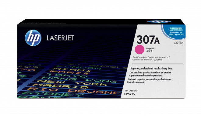 Original Toner HP 307A Magenta