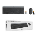 Keyboard and Mouse Logitech MK470 Grey Graphite Qwerty US