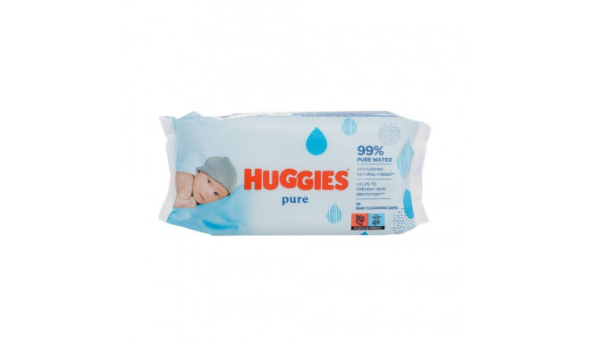 Huggies Pure Baby Cleansing Wipes (56ml)