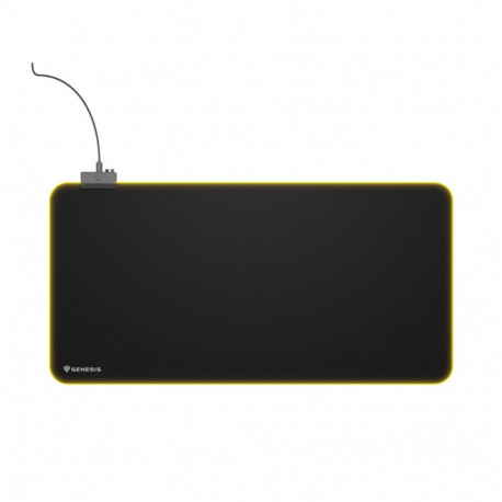 Genesis Boron 500 XXL RGB hiirematt 400 x 800 x 4 mm must