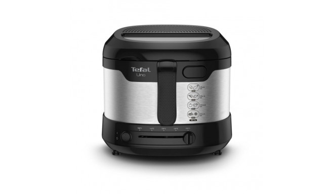 Tefal Uno FF215D Üksik iseseisev 1600 W fritüür Must Roostevaba teras