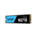 Lexar NVMe SSD | NQ710 | 500 GB | SSD form factor M.2 2280 | Solid-state drive interface PCIe Gen4x4