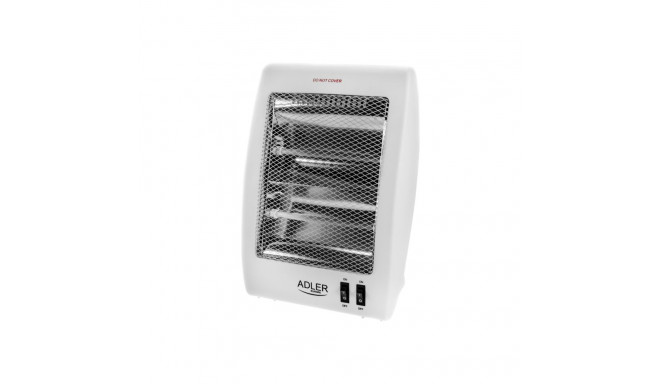 Adler | Kütteseade | AD 7709 | Halogeenkütteseade | 800 W | Võimsustasemeid 2 | Valge