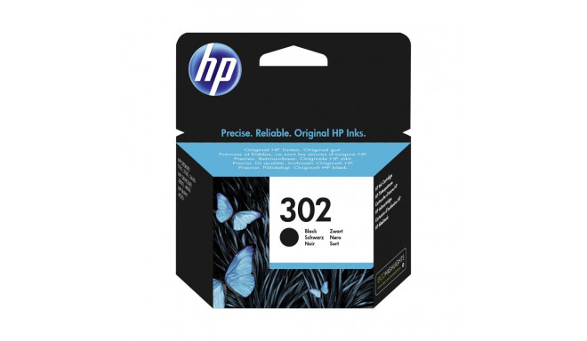 HP 302 must tindikassett