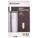 Verbatim Adapter Hub USB-C - 4xUSB-A 3.2 aluminum/aluminum 49147