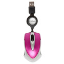 Verbatim Go Mini USB-A Optical Mouse 1000 dpi pink/hot pink 49021