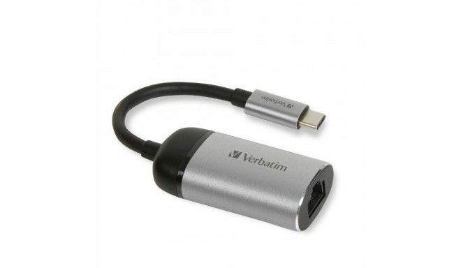 Verbatim USB-C adapter - eternetalumiinium 49146