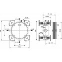 Plaster box Ideal Standard EASY-BOX KIT1, A1000NU