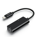 AWEI Adapter CL-121 Lightning-Lightning/ Jack 3.5 2in1 black/black