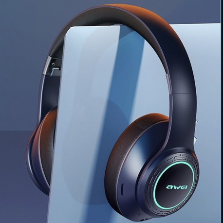 AWEI A300BL Bluetooth On-Ear Headphones Black