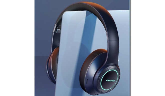 AWEI A300BL Bluetooth pealekäivad kõrvaklapid must