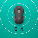 Logitech Signature M650 (910-006253) mouse RF Wireless + Bluetooth Optical 2000 DPI, Graphite