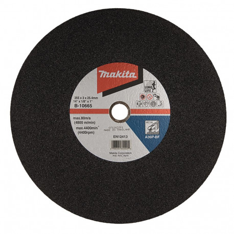 Cutting disc for metal 355x3.0x25.4mm (5 pcs.) MAKITA