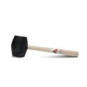 RUBI RUBBER MALLET BLACK SOFT 750g