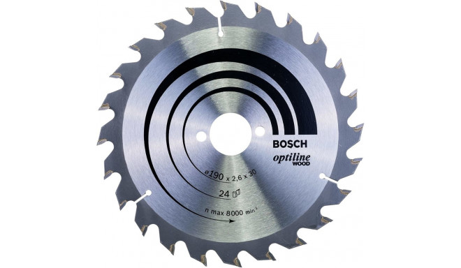 Bosch Optiline Wood ketassaelehed