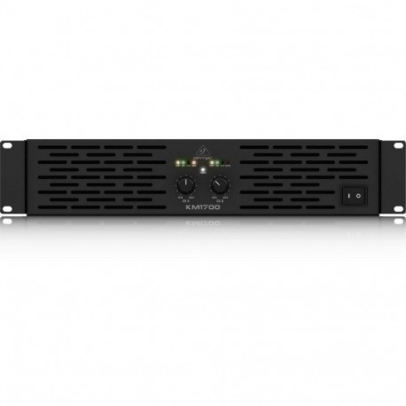 Behringer KM1700 audio amplifier Performance/stage Black