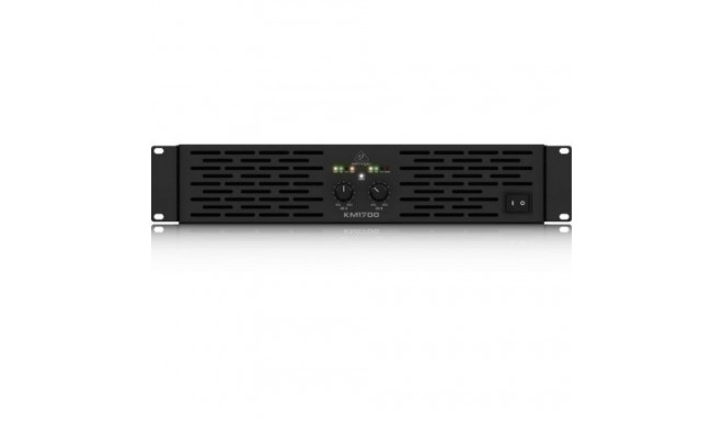 Behringer KM1700 must lava/võimendus audio võimendi