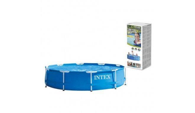Intex 28200NP maapealne raamiga bassein ümmargune 4485 l sinine