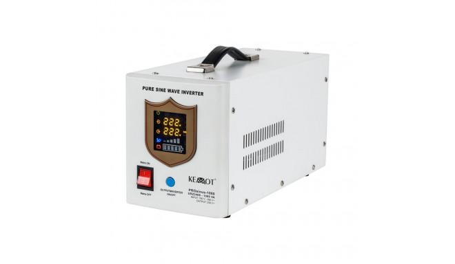 Uninterruptible power supply KEMOT PROsinus-1000 converter with pure sine wave and charging function