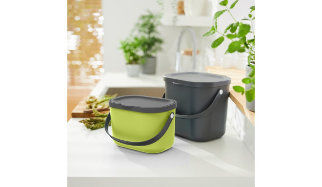 ROTHO Albula Lime - waste sorting container - 3,2l