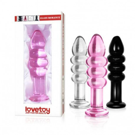 Lovetoy klaasdildo Glass Romance 14cm