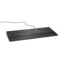 Dell Keyboard (QWERTY) KB216 Wired Multimedia Black US/International (Kit)