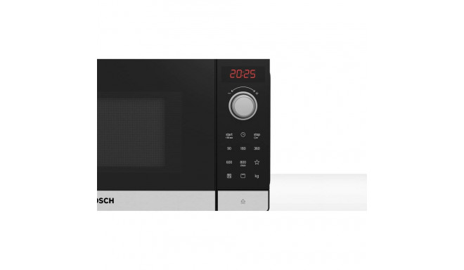 "Bosch Mikrowelle 800W - FEL023MS2 *Edelstahl*"