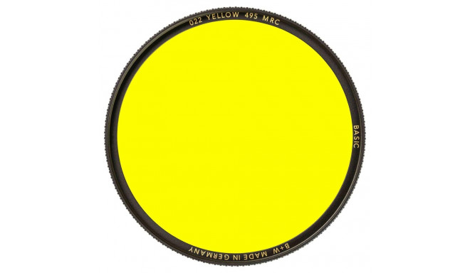 B+W Filter 52mm Yellow MRC Basic