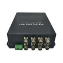 LevelOne 8-Channel BNC over Fiber Optic Extender Kit, 20km