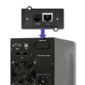 Qoltec 53042 uninterruptible power supply (UPS) Double-conversion (Online) 1 kVA 800 W 2 AC outlet(s