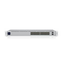Switch: 24 x GbE RJ45, 2 x 1G SFP, Layer 2, fanless, räkitav