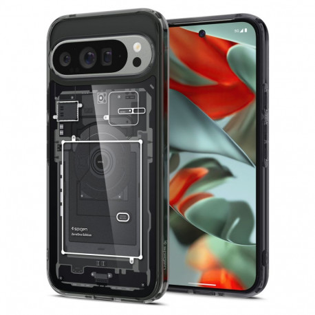 Kaitseümbris Ultra Hybrid Zero One, Google Pixel 9 Pro XL, tumehall, Spigen
