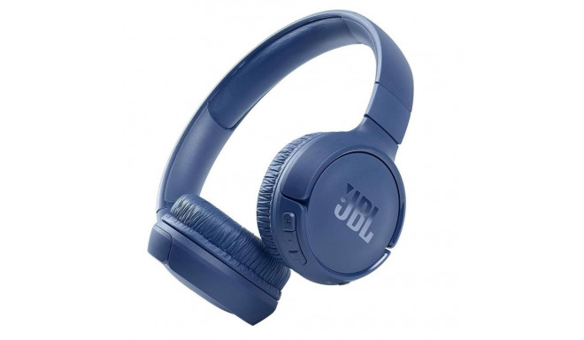JBL Tune 510BT Stereo wireless foldable on-ear headphones with Mic & Voice control Blue