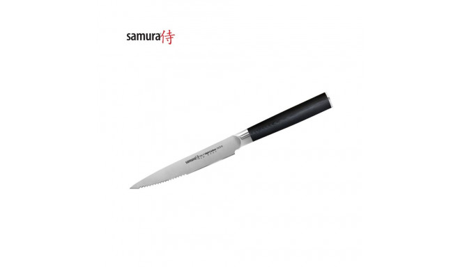 Samura MO-V Stonewash Steak knife 120 mm from AUS 8 Japanese steel 59 HRC