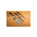 Samura MO-V Set of 3pcs. knives Paring 90mm / Utility 125mm / Chef's 200mm from AUS 8 Japanese steel