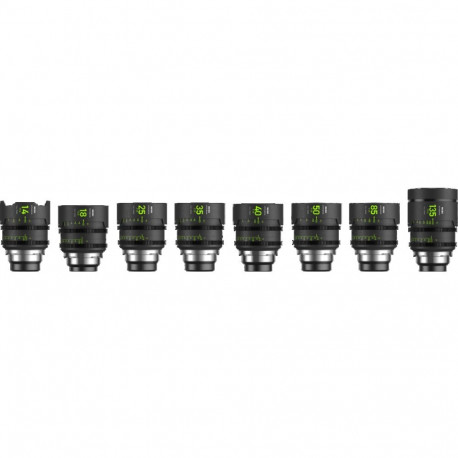 NiSi Cine Lens Set Athena Prime Master (8 Lenses) PL-Mount