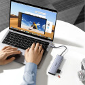 Ugreen CM498 15600 USB-C adapter - 3x USB-A 3.0 / HDMI / VGA / RJ45 / SD / TF card reader / USB-C PD