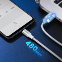 Ugreen US288 60133 USB-A / USB-C QC 3.0 3A 2m cable - white