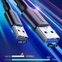 Ugreen US184 20881 USB-A 3.0 / USB-C 3A cable 0.5m - black