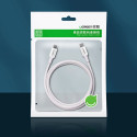 Ugreen US264 60519 USB-C / USB-C PD QC AFC cable 1.5m - white