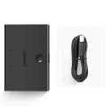 Ugreen switch switch 2xUSB-B - USB-A black (30345)