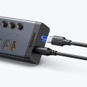 Ugreen multifunctional HUB 7in1 USB Type C - 7x USB Type A 3.0 PD DC 12V gray (CM481)