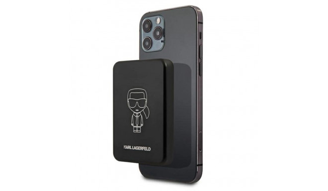 Karl Lagerfeld Powerbank indukcyjny KLPBMSOIBK 3000mAh MagSafe