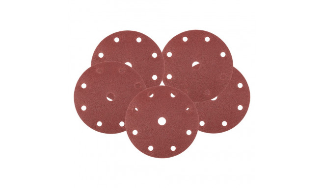 150 mm lihvimiskettad, P40, 5 tk, 9 avaga, 04-721 jaoks (5 tk)