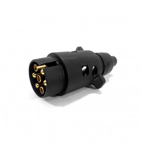 Wtyczka przyczepy haka plastikowa 7 pin amio-01256